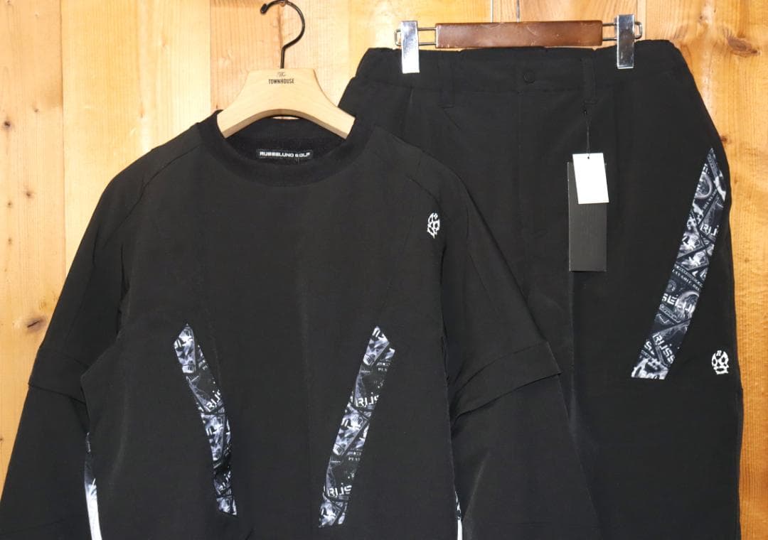 新品 ラッセルノ ゴルフ ドラー ルチャマスク 上下セット (4/M) 併