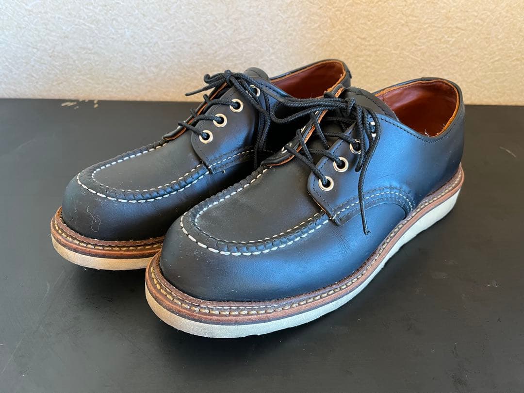 レッドウイングシューズ RED WING 8106 オックスフォード本革　黒