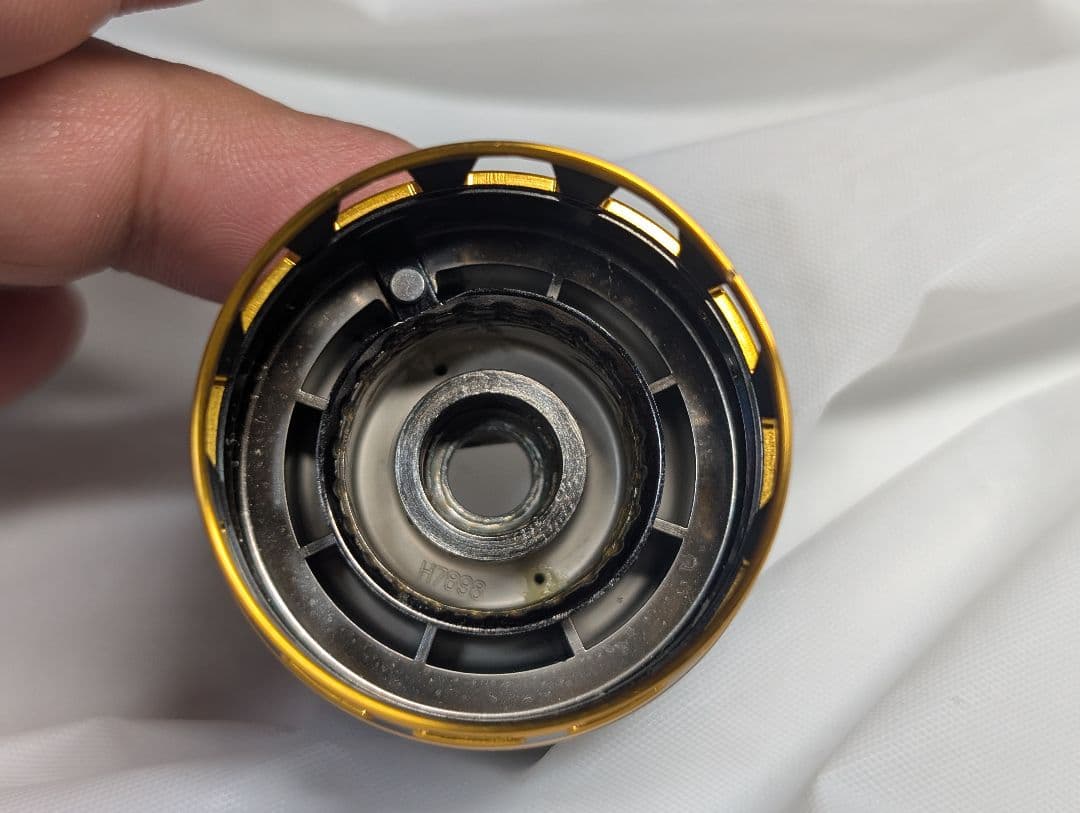 ダイワ 管494GF SLPワークス RCS エアスプールⅡ 2004 ゴールド