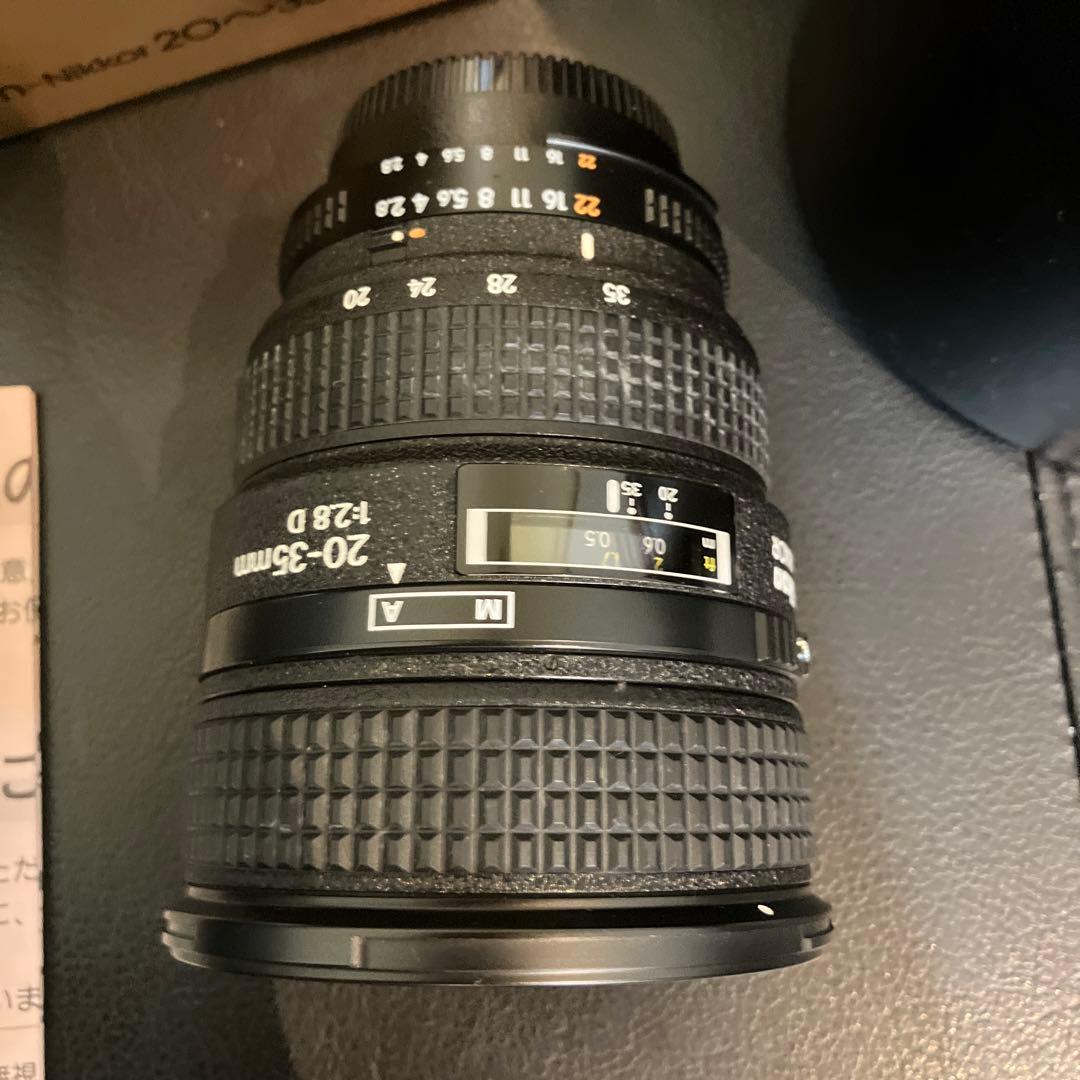 美品　Nikon AF20-35F2.8D(IF) 円偏光フィルター付き