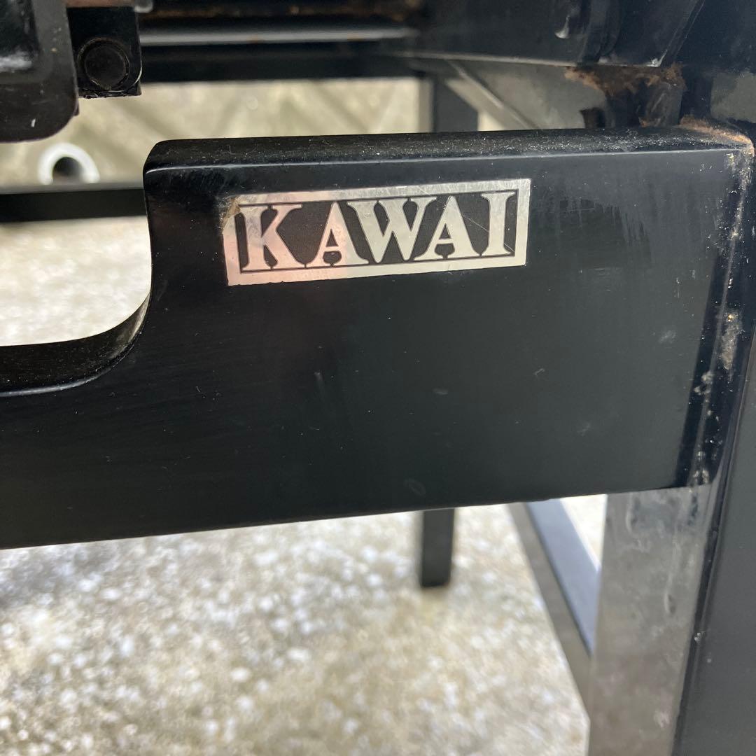 【中古】 KAWAI トムソン椅子 ピアノ椅子 背もたれ椅子 高さ調整可能
