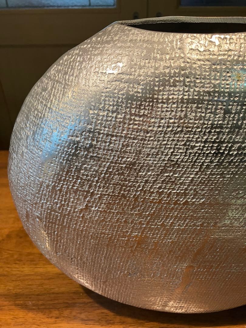 フラワーベース　花瓶　丸　大型　インテリア　壺