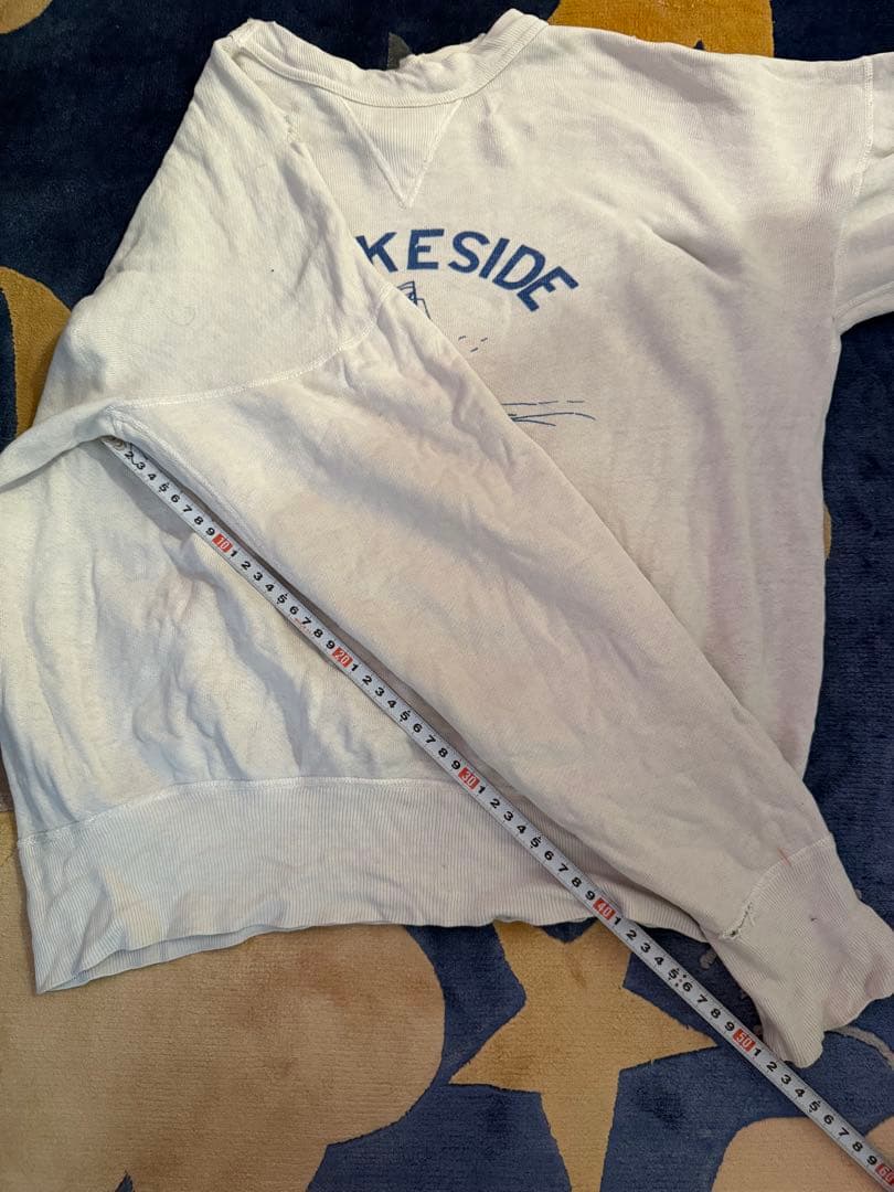 50s スウェット vintage カレッジ 綿100