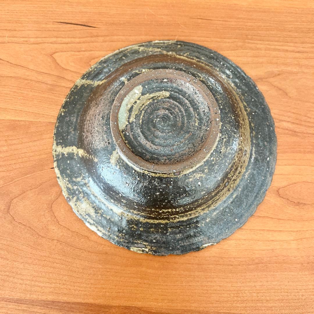 薮本寛之　6寸　深鉢　花三島