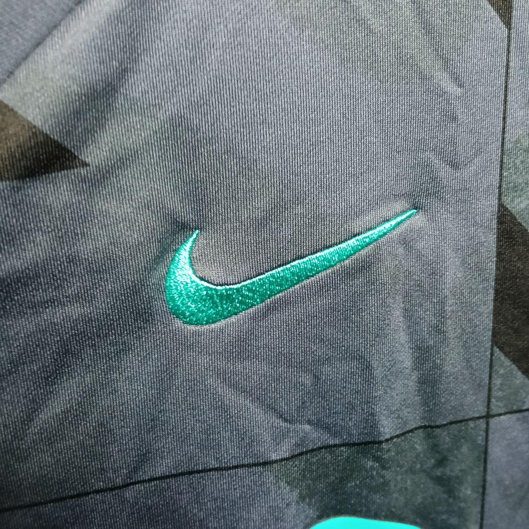 バルセロナ 23-24 1/4ジップ ストライクプレマッチシャツ ネイビーブルー