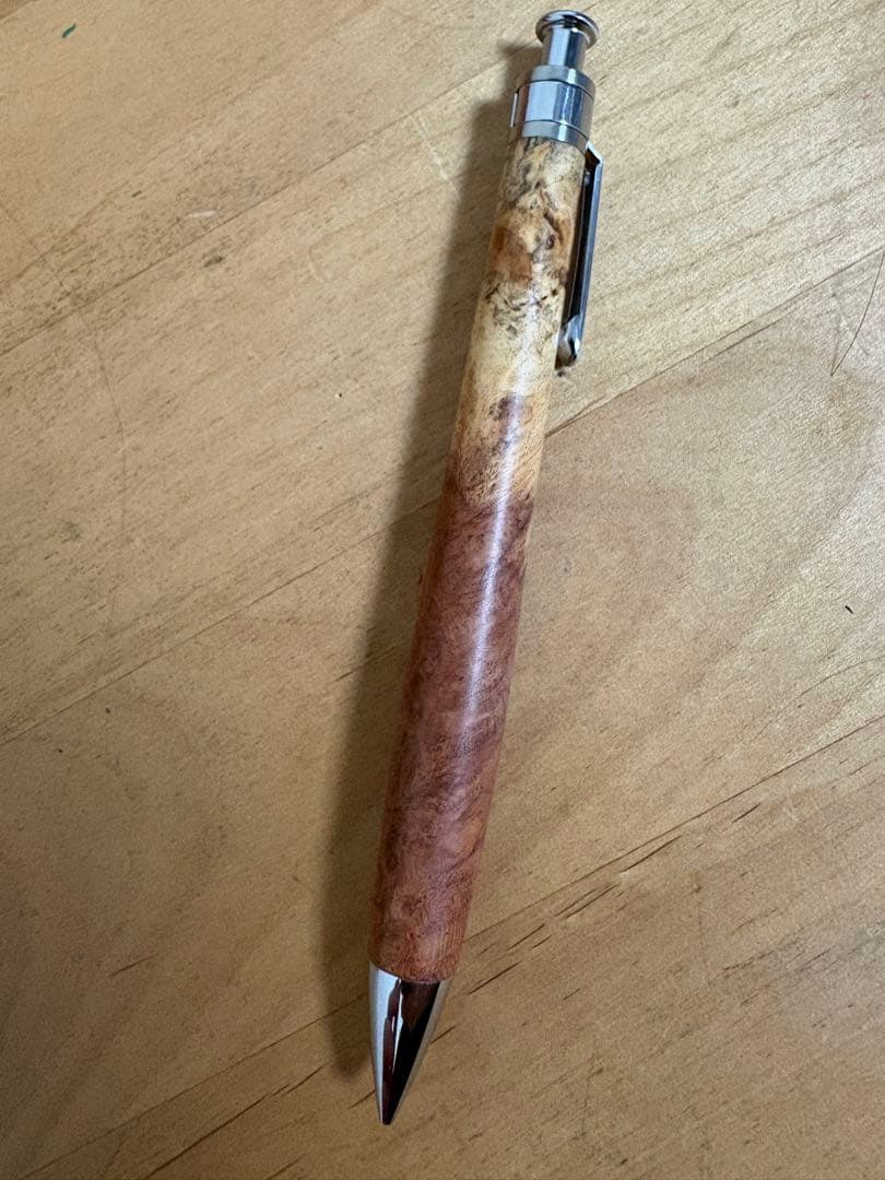 工房楔　花梨紅白　シャープペンシル　0.5mm