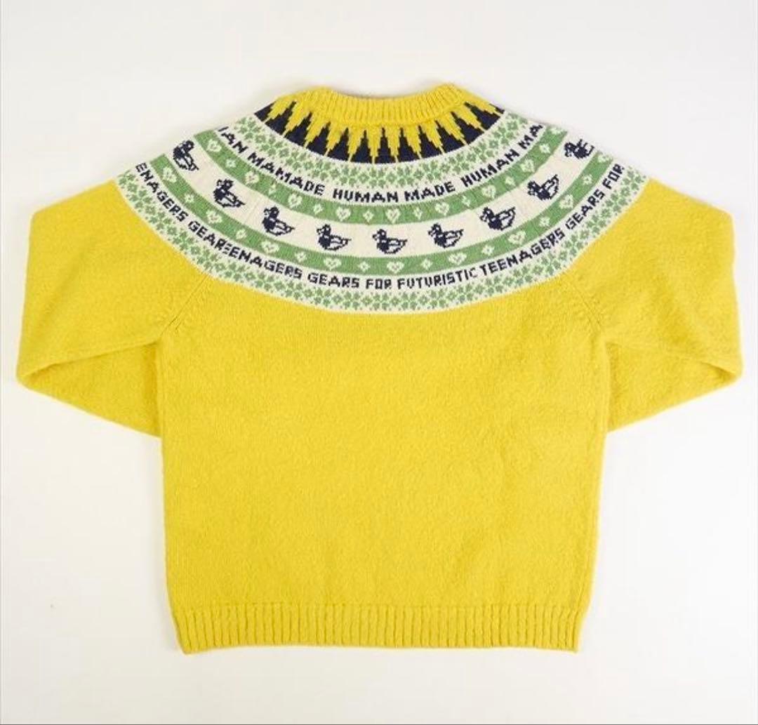 トップス HUMAN Made DUCK Jacquard Knit Sweater