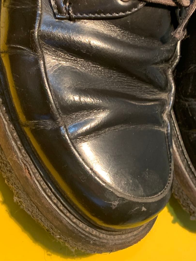 Archive　PRADAプラダ レザーシューズ 希少厚底ラバー