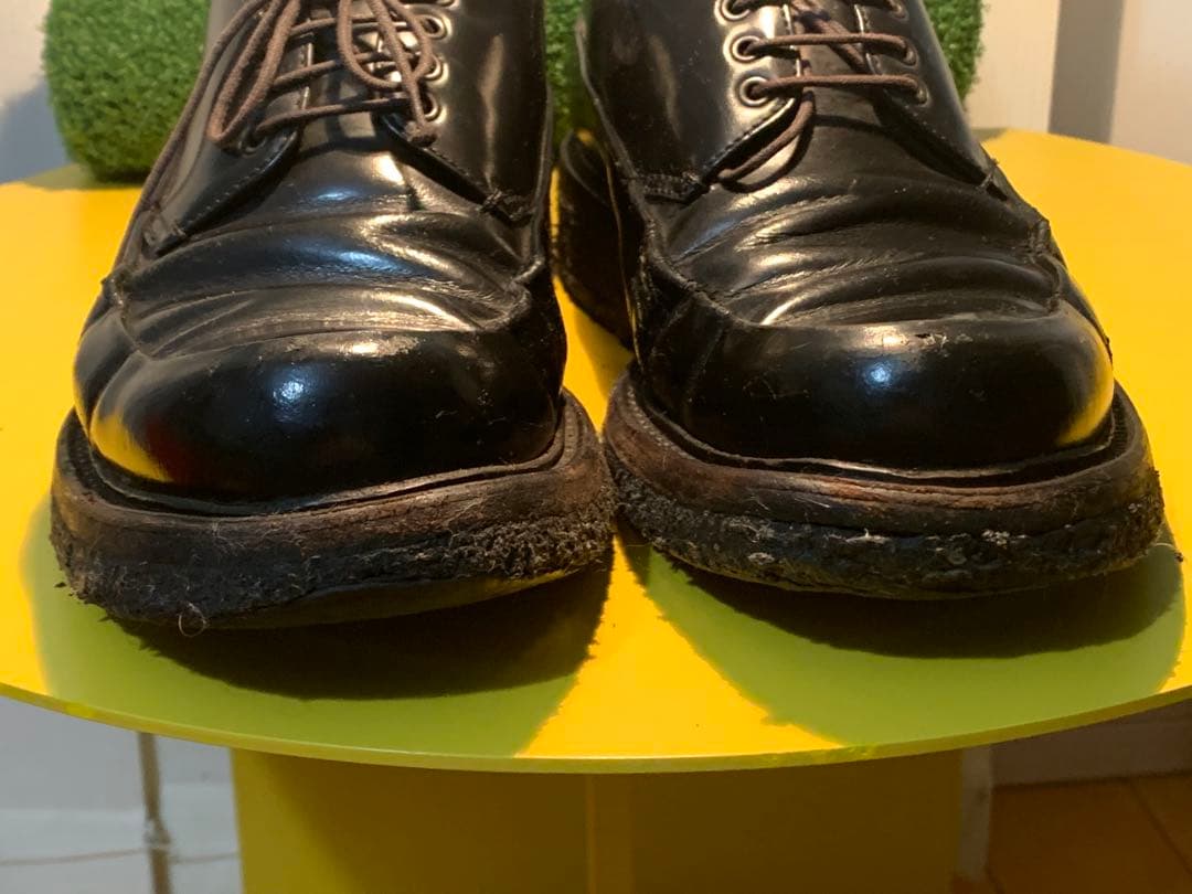 Archive　PRADAプラダ レザーシューズ 希少厚底ラバー