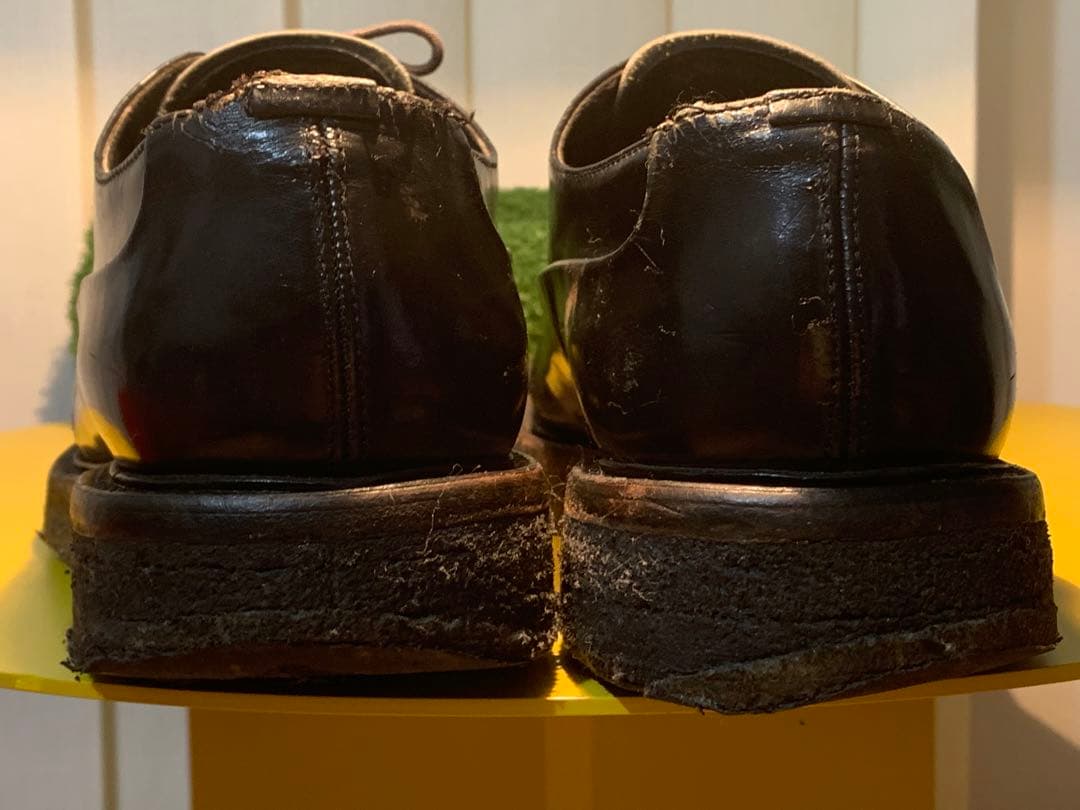 Archive　PRADAプラダ レザーシューズ 希少厚底ラバー