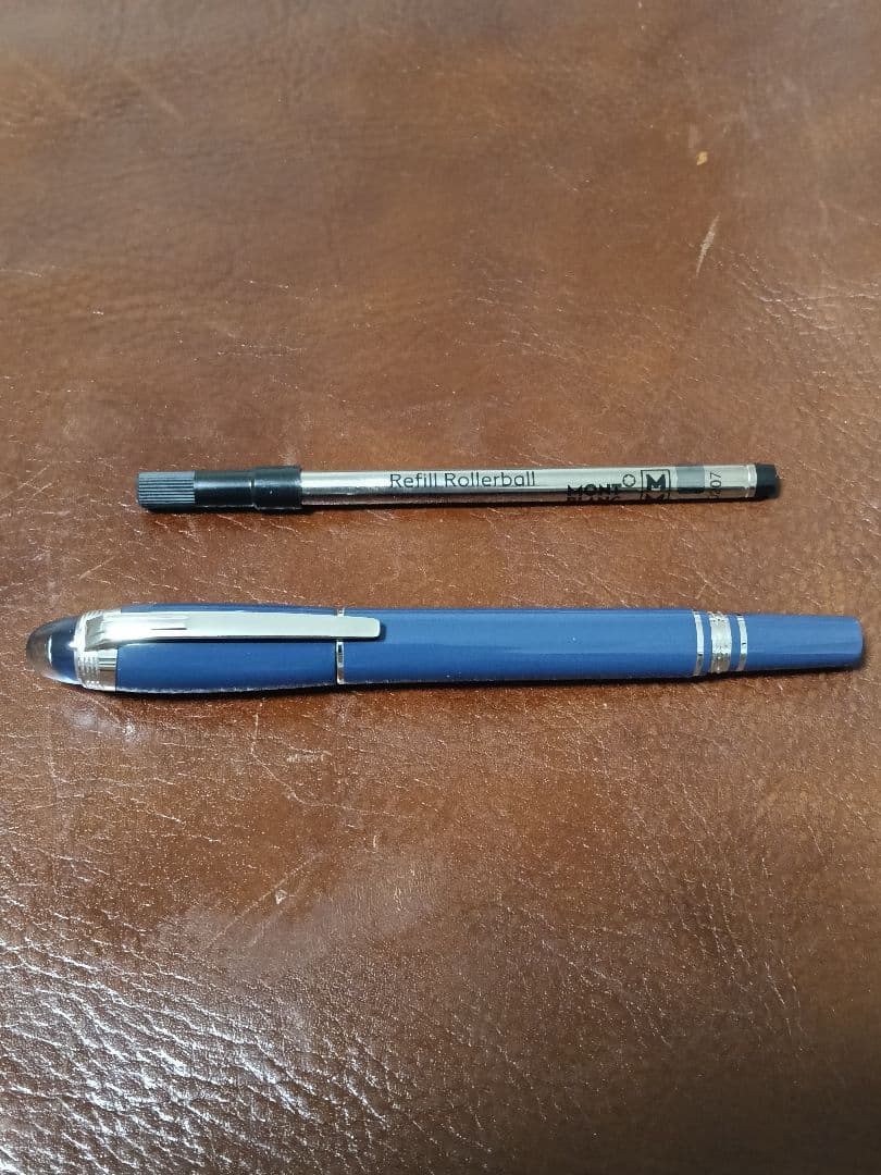 モンブラン ローラーボール スターウォーカー ブループラネット ボールペン