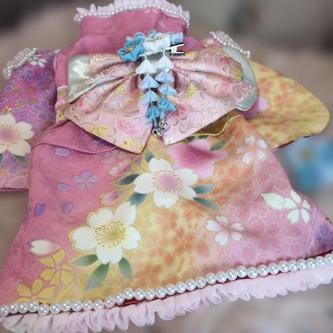 犬お着物 Sサイズ