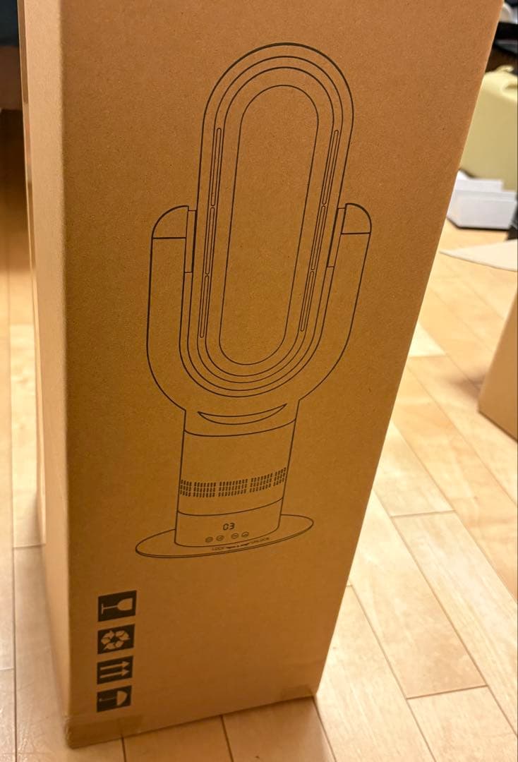 新品未開封◼️ 羽なし セラミックファンヒーター 冷暖両用　ハイパワー 大特価