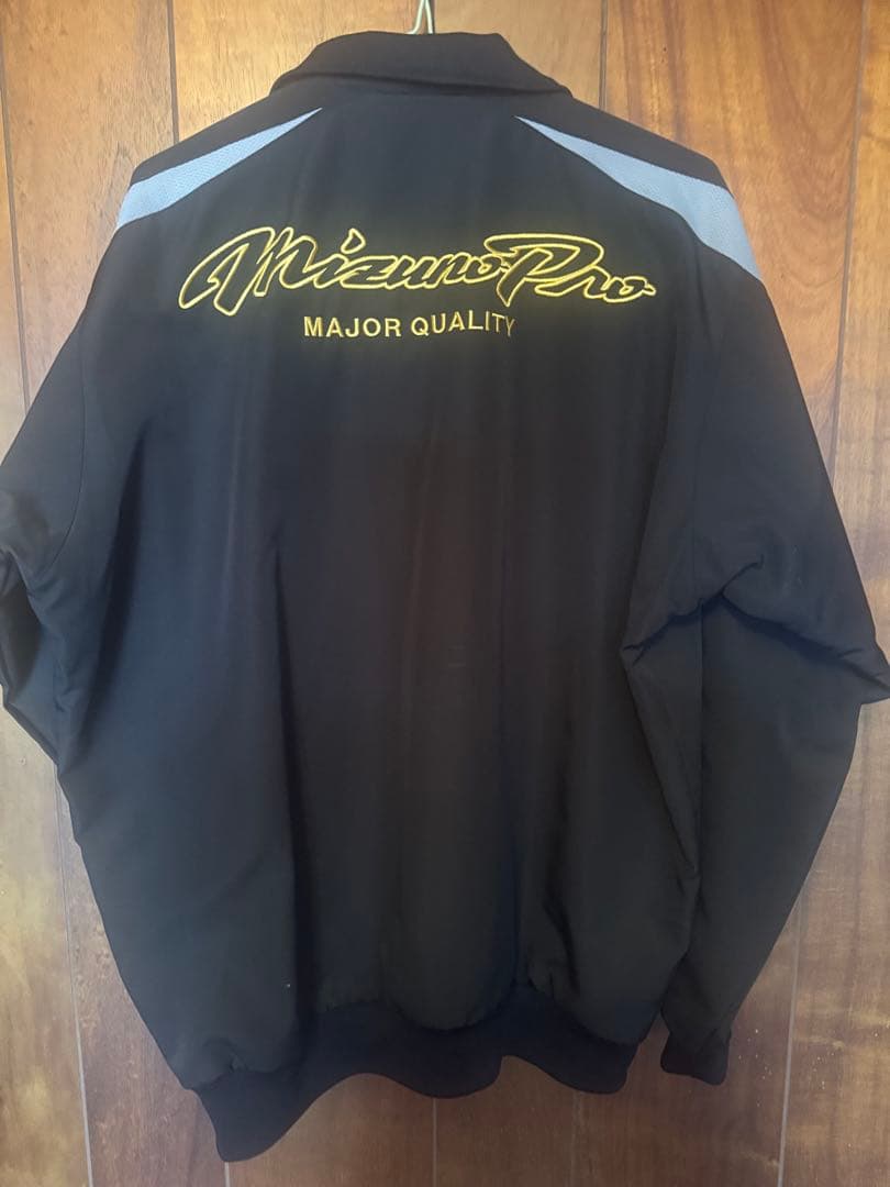 Mizuno Pro ジャケット Lサイズ ブラック/グレー