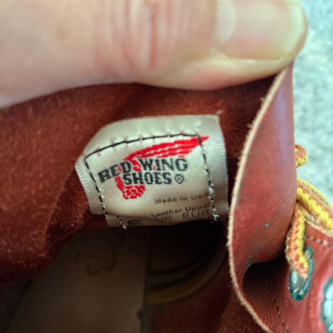 RED WING SHOES ブラウンレザーブーツ