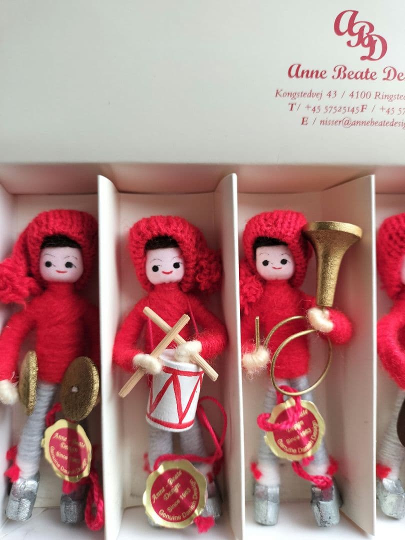 妖精ニッセ人形　アンネ・ベアテ・デザイン　デンマーク　クリスマス
