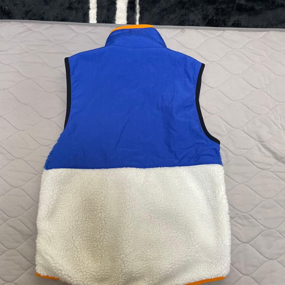 NIKE ボアベスト　ブルー／ホワイト