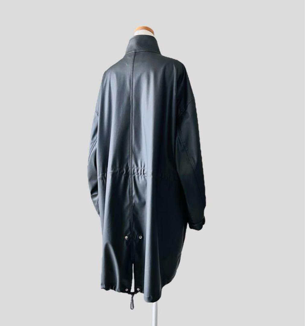 定価9万 GVGV エコレザー モッズコート コート G.V.G.V.