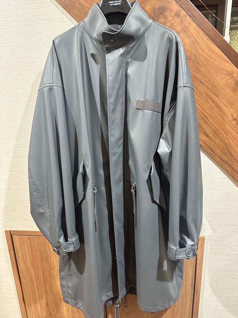 定価9万 GVGV エコレザー モッズコート コート G.V.G.V.