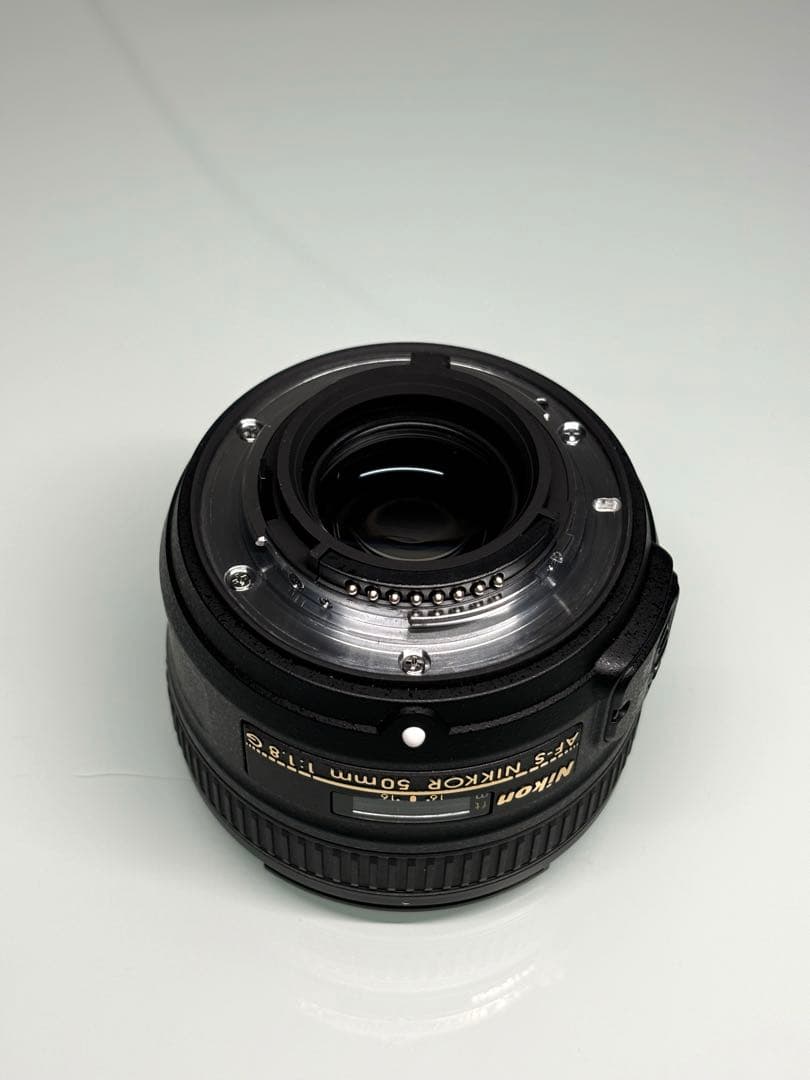 【超美品】Nikkor 50mm f1.8 G Fマウント レンズ
