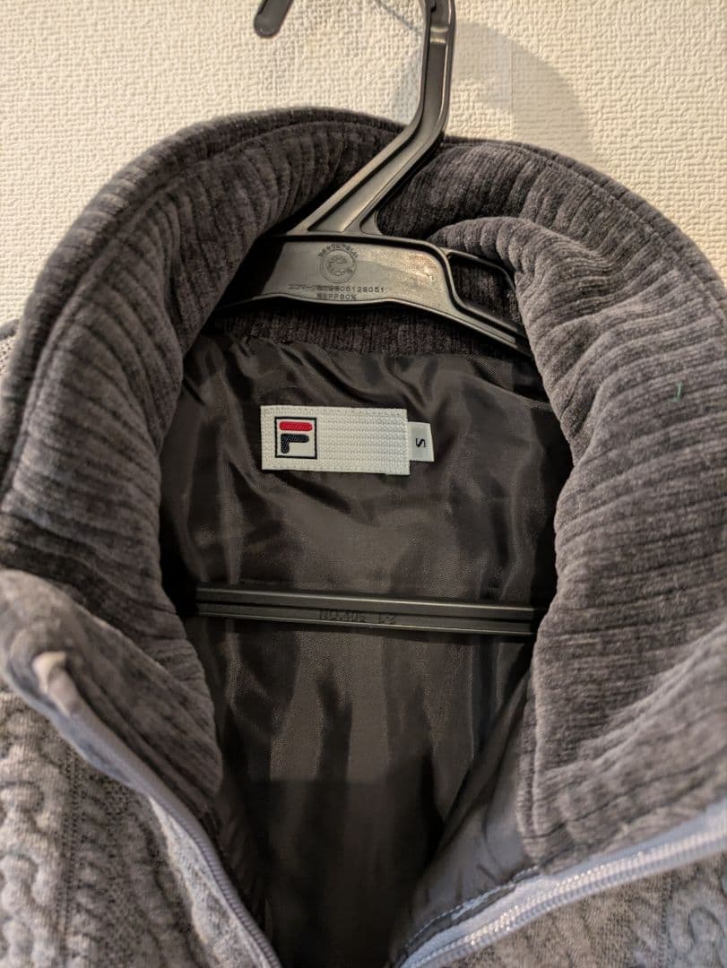 フィラ テニスウェア ベスト サイズS グレー