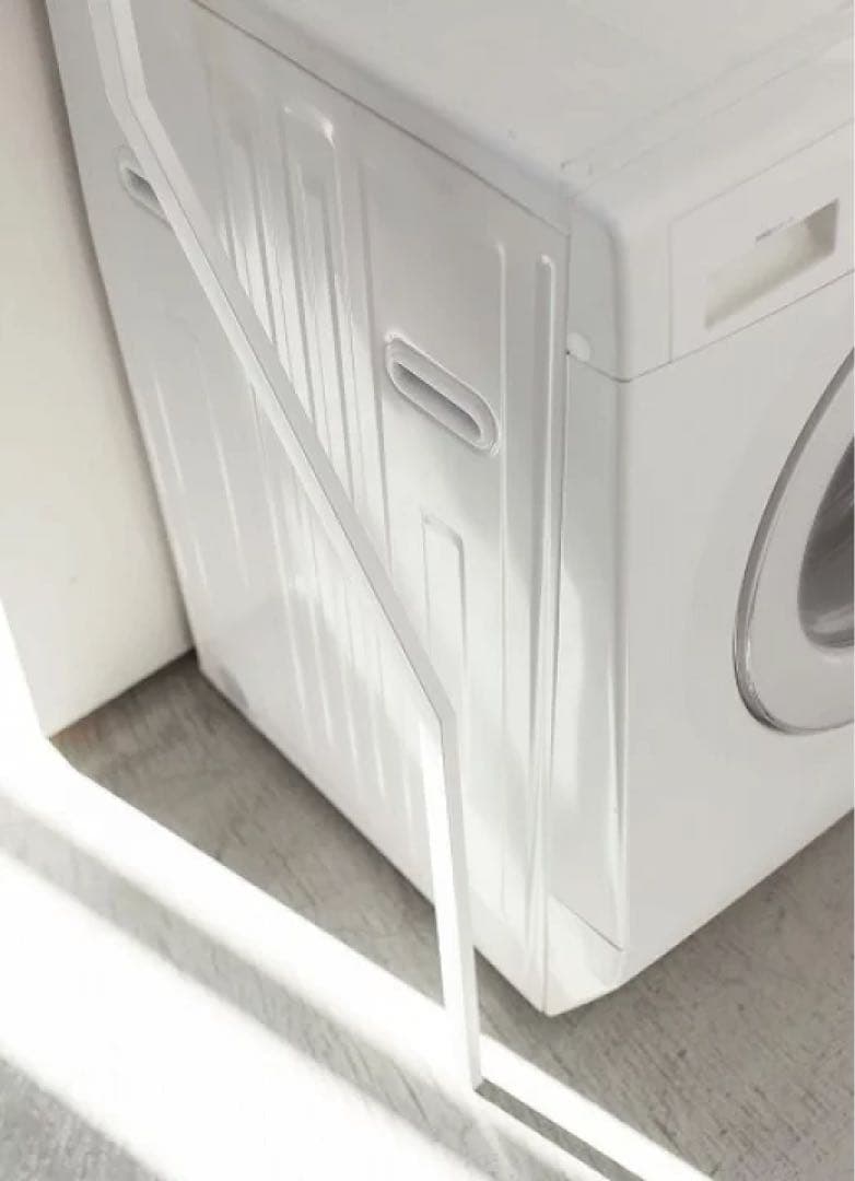 TOWER、山崎実業、ランドリーシェル、ランドリーラック、ホワイト