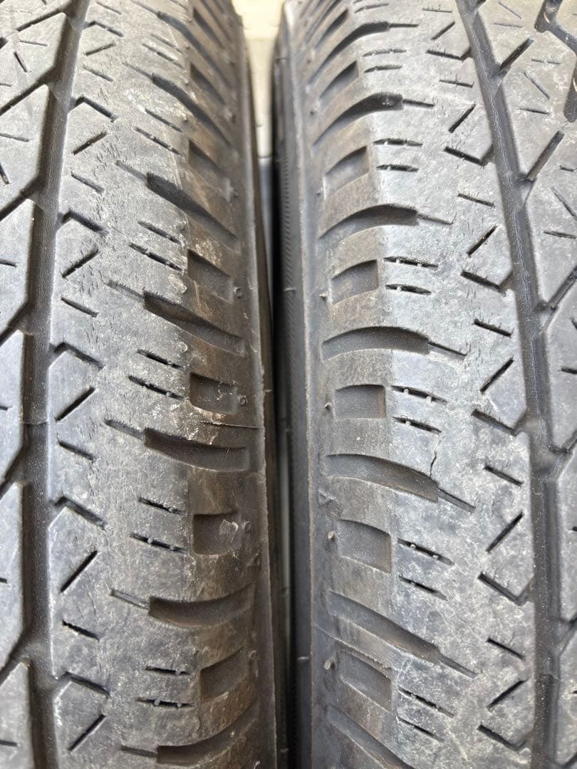 軽バン軽トラ アクティ K305 145/80R12 ２本送料込み⛰️
