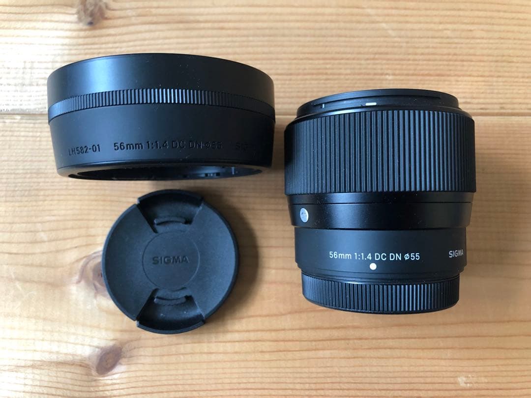 SIGMA シグマ Xマウント 56mm F1.4 DC DN fuji