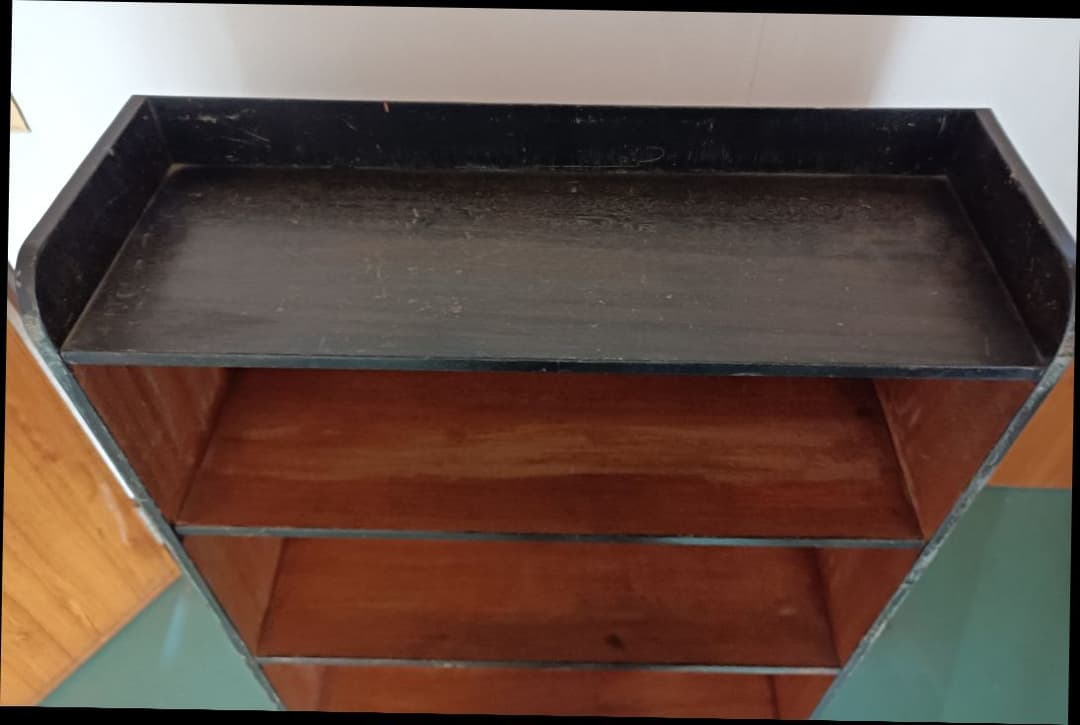 木製ラック 4段 シンプルデザイン