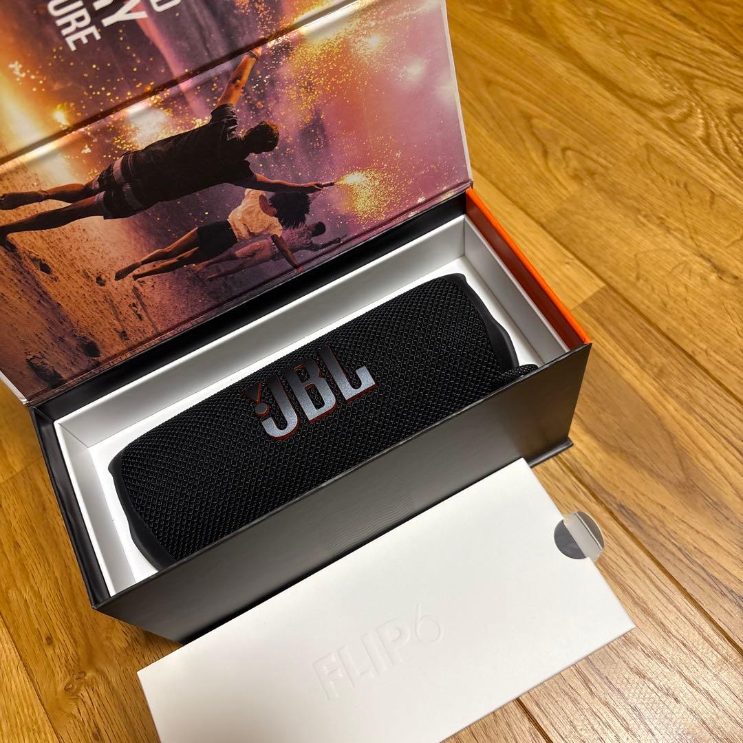JBL FLIP6 ブラック ワイヤレス スピーカー