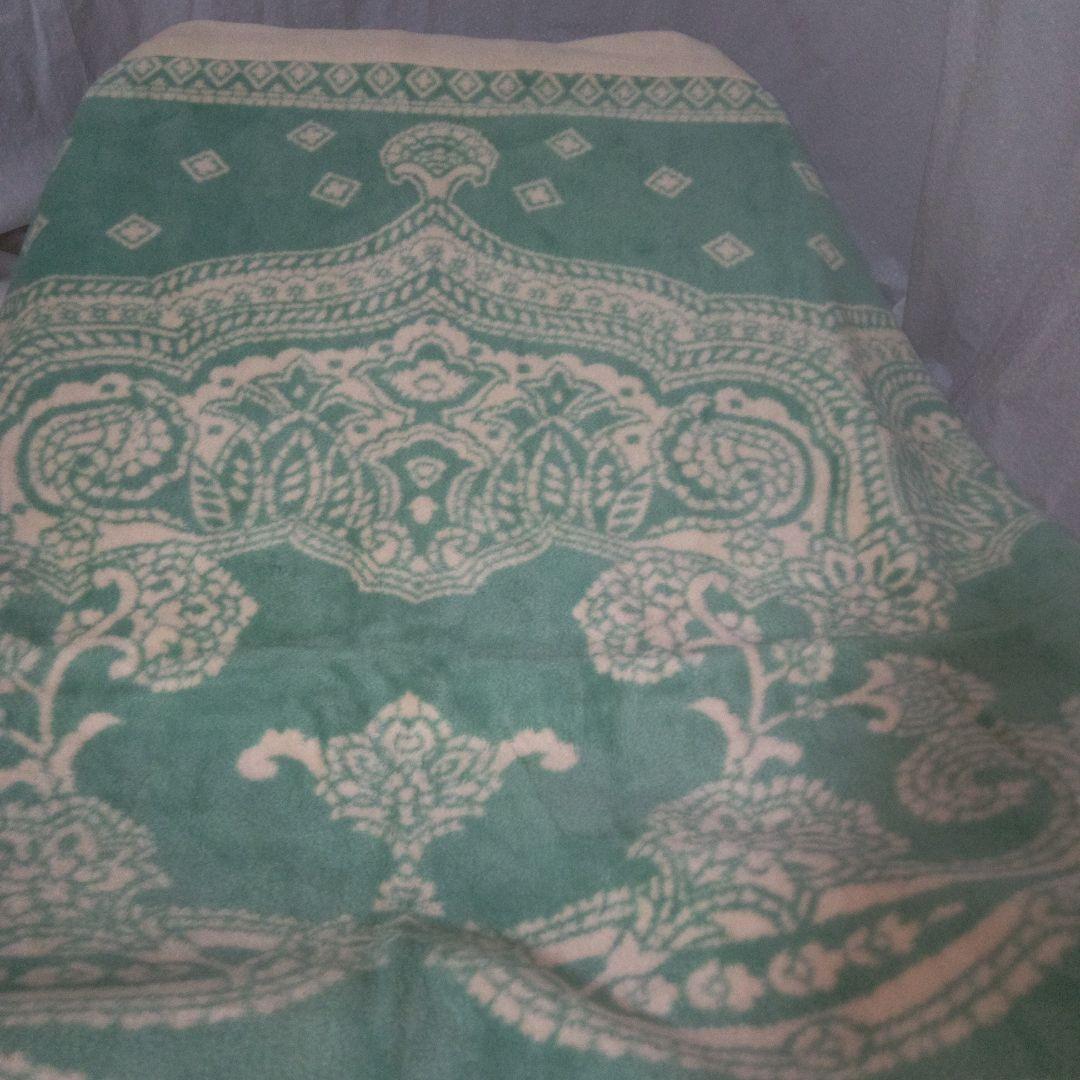 ETRO エトロ 綿毛布 タグ付未使用品 西川産業