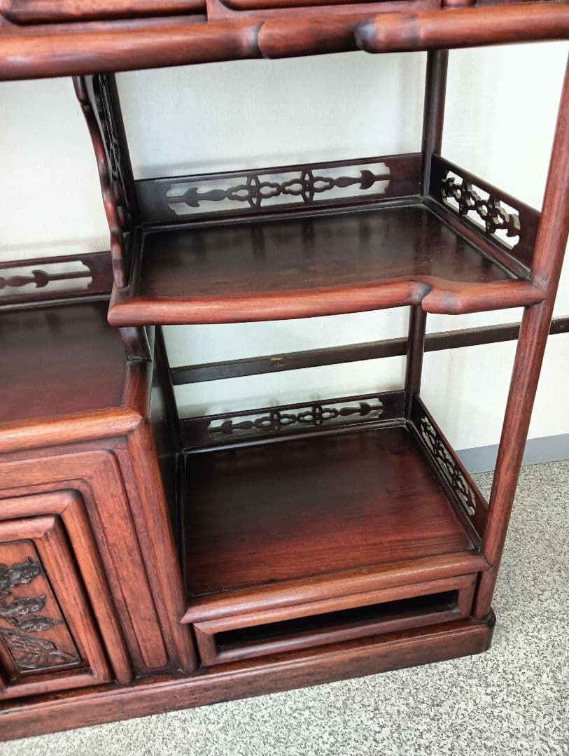 飾り棚 茶箪笥 アンティーク　古民家