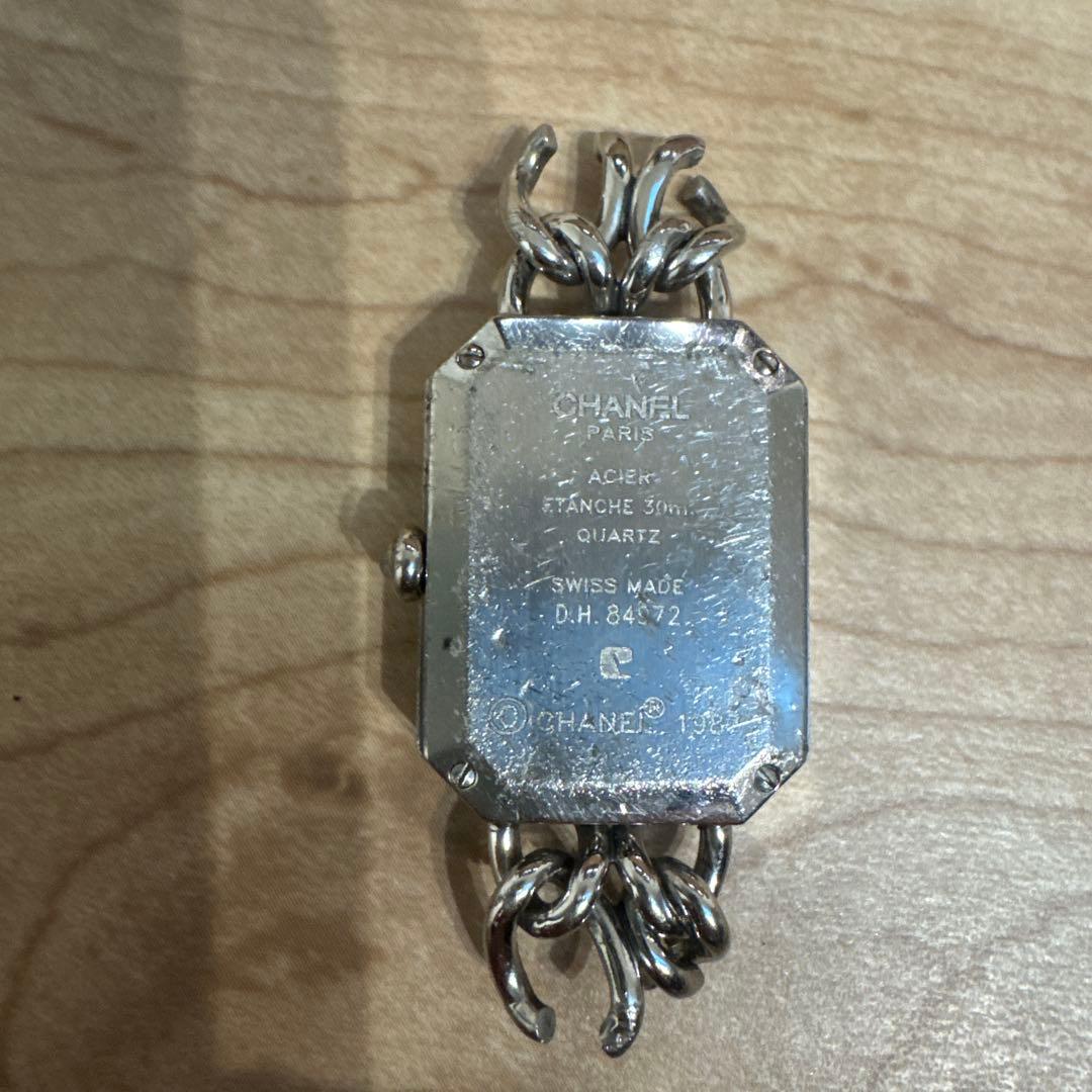 C*a様 ジャンク品　CHANEL クォーツ時計 シルバー