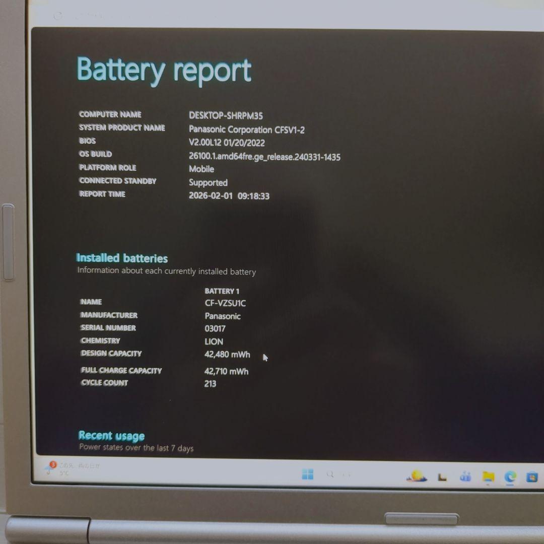 ③ Let's Note CF-SV1 16G 256GB MS Office
