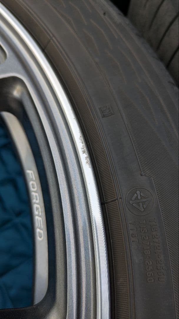 うみぼうずさん用　レイズ ボルクレーシング G25 18インチ ホイール