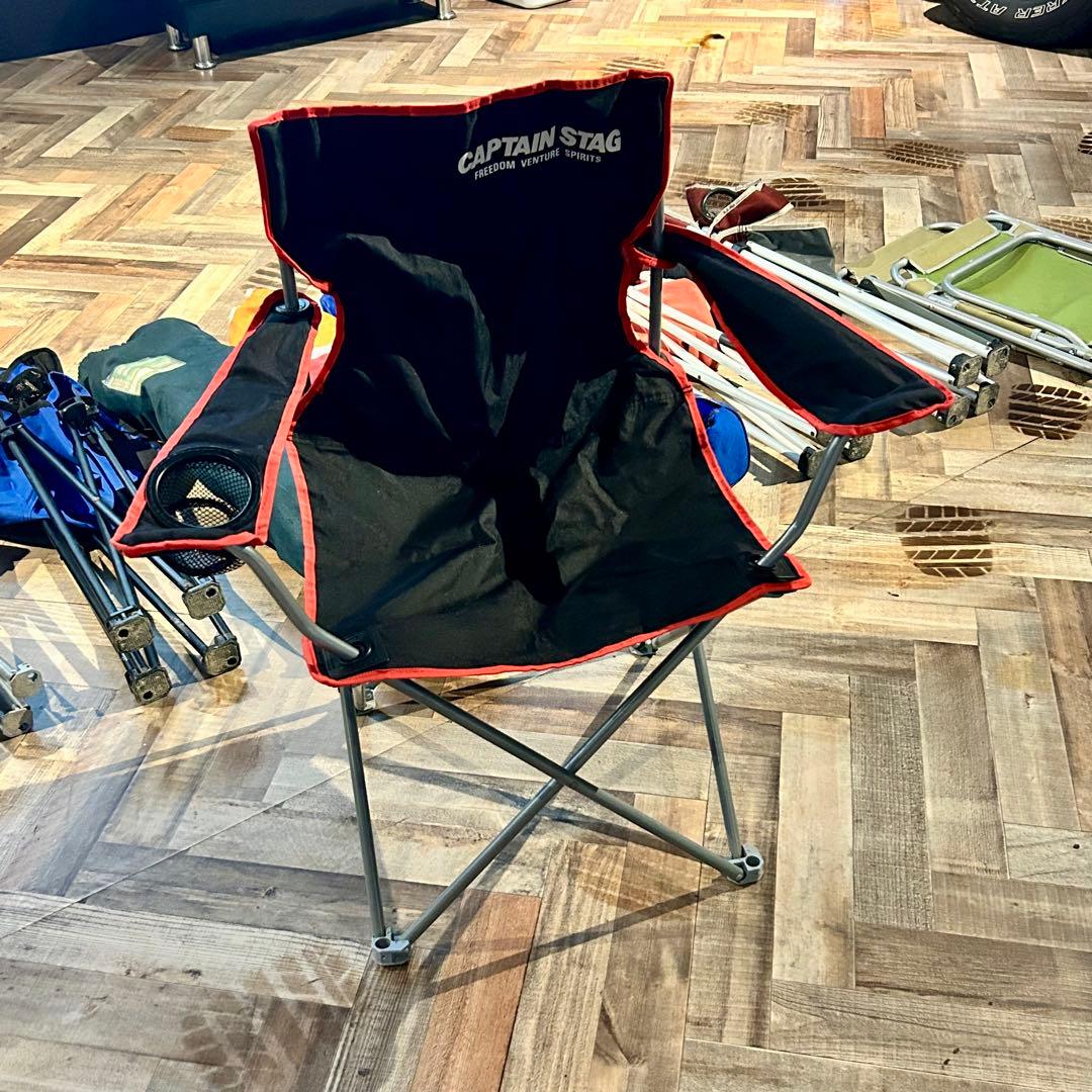 CAPTAIN STAG ほか折りたたみチェア 9脚セット