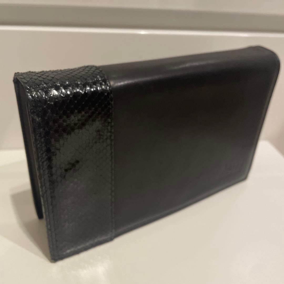 美品❣️ジャンニベルサーチェ　ラムレザーショルダーバック