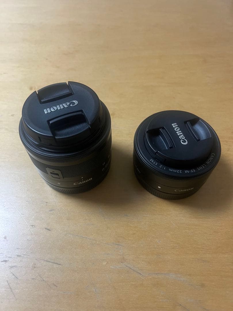 Canon EOS KISS M2ミラーレスカメラ レンズ2本付き