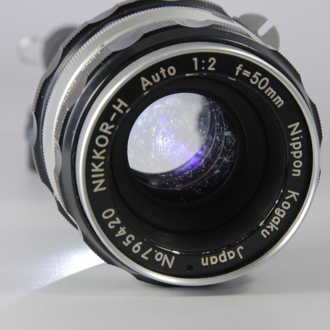 ☆完全動作☆ニコンF アイレベル 50mm F2 シルバー＃218