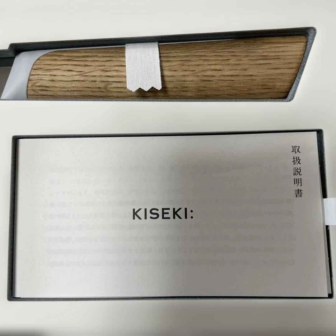 KISEKI 三徳包丁 木製ハンドル
