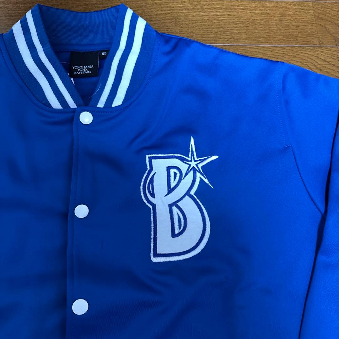 DeNA ベイスターズ ポンチスタジャン/Bシンボル ブルー サイズXL