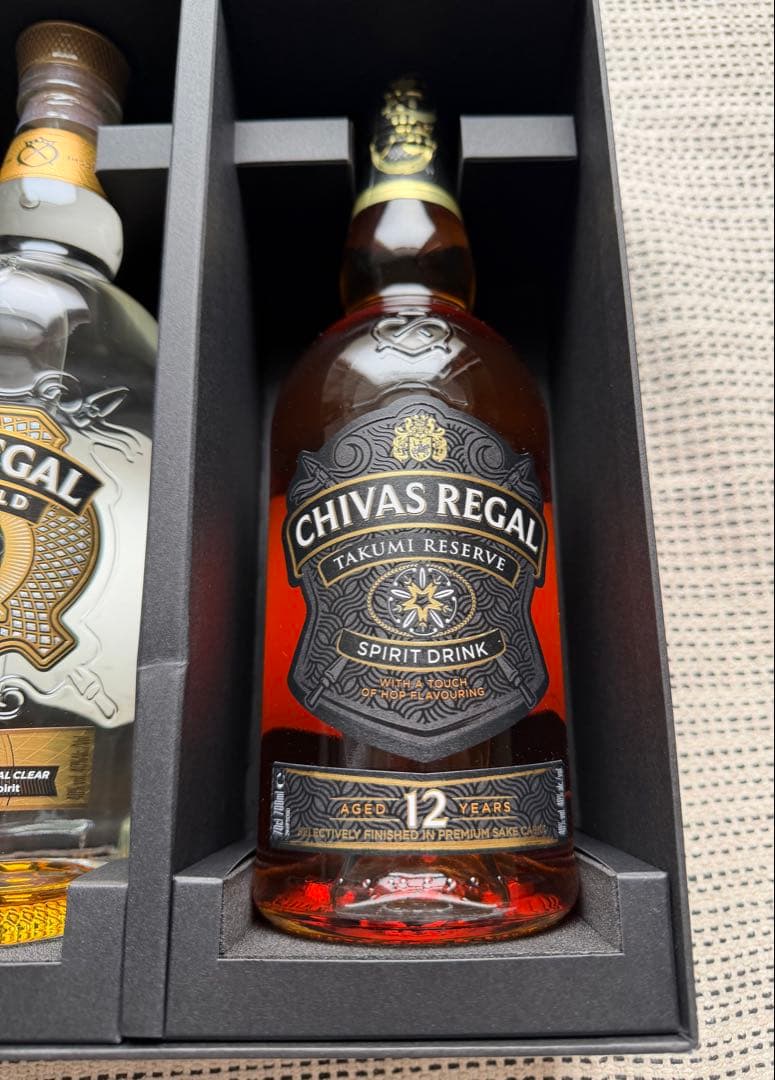 新品未開封シーバスリーガル クリスタルゴールド ＆ 匠リザーブ12年 2本セット