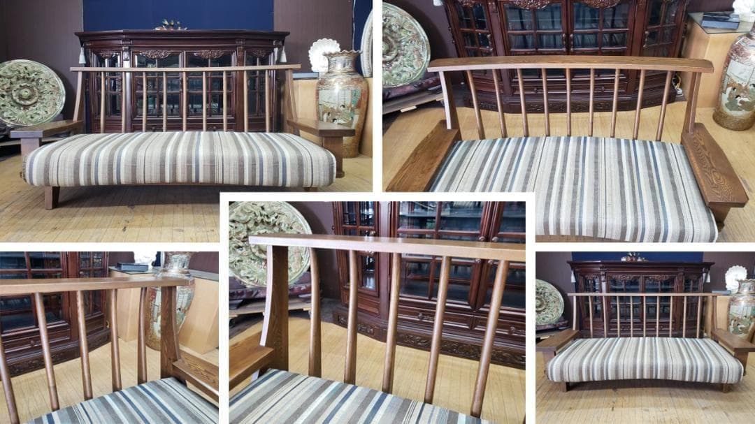 マレー　葉山家具　極　WAZA　2.5人掛け　ファブリックソファ