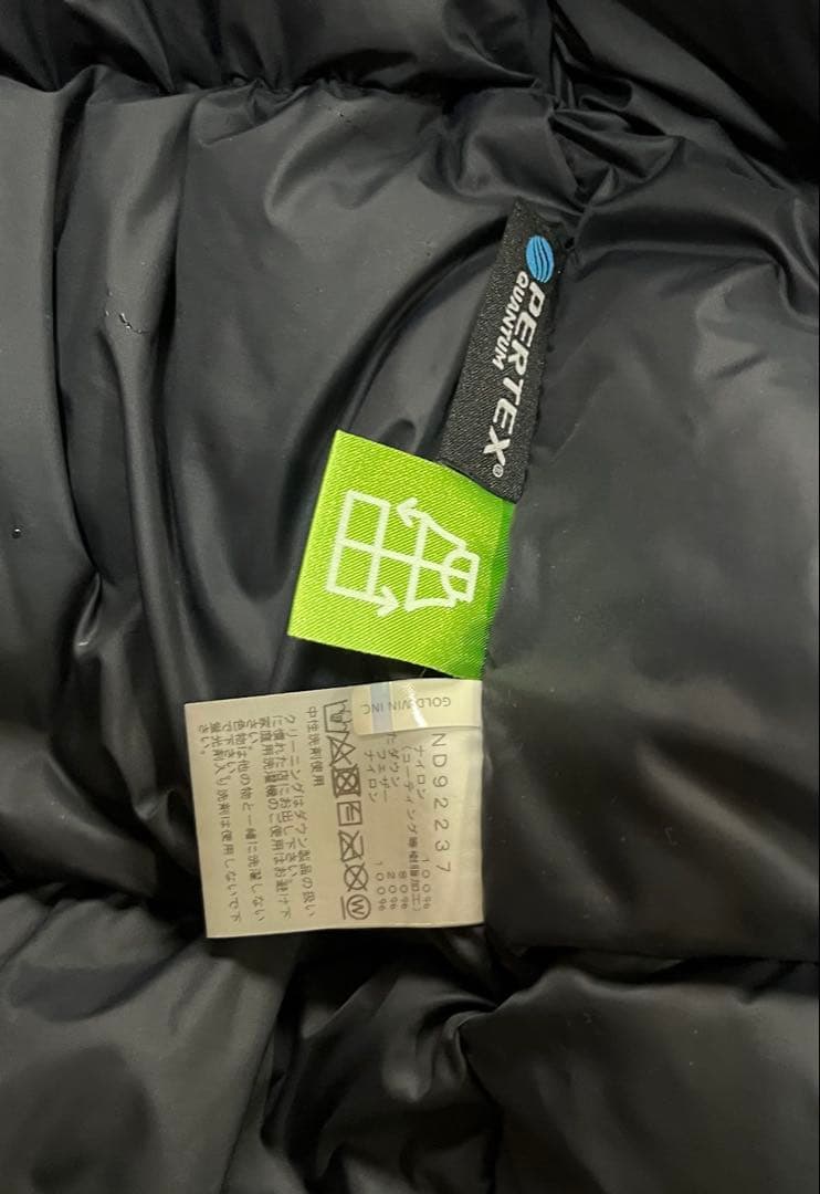 【ノースフェイス】マウンテンダウンジャケット　ブラック　M