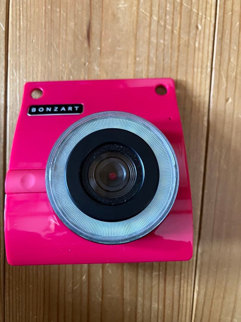 BONZART Ziegel ピンク トイカメラ