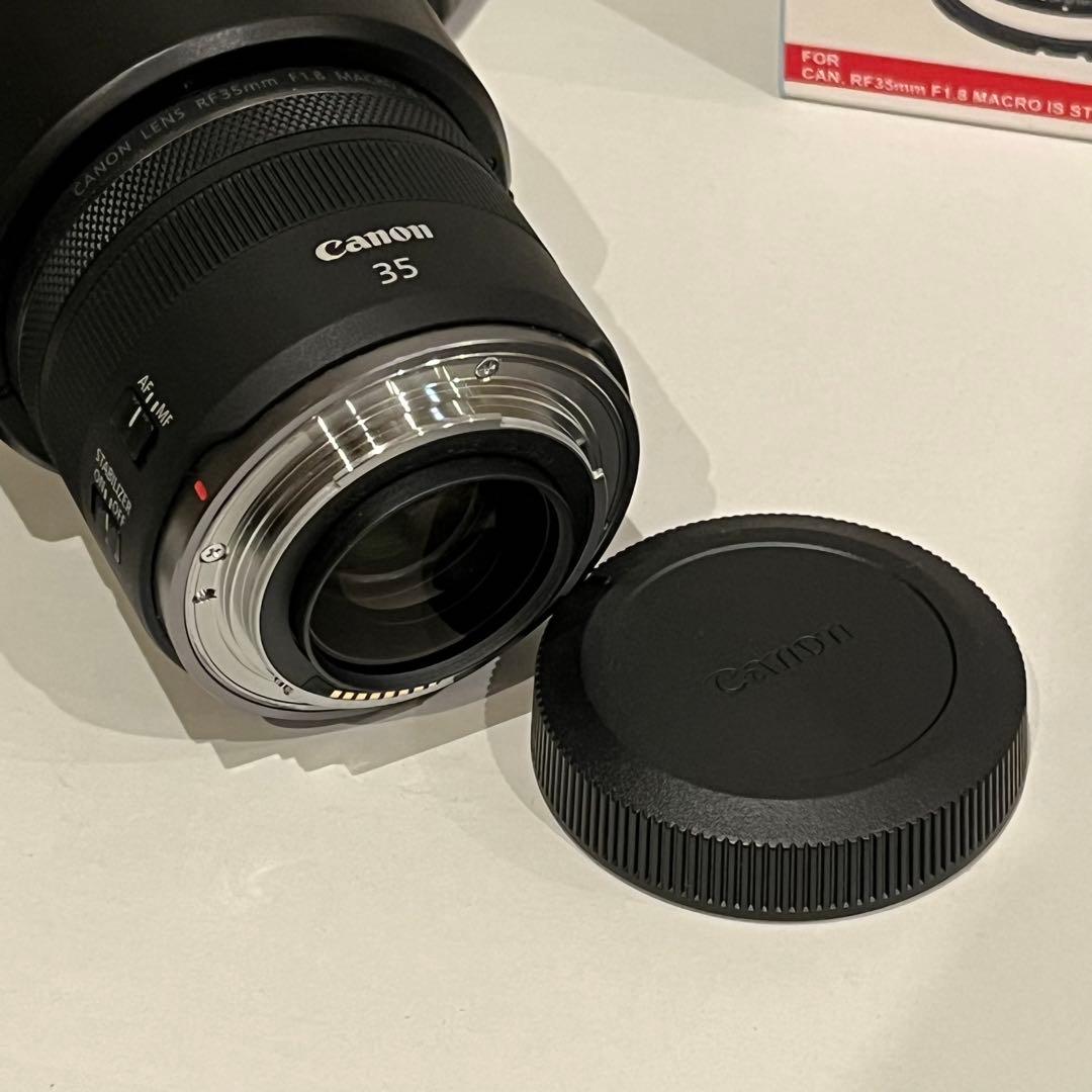 【匿名配送】Canon RF35mm F1.8 MACRO IS STM レンズ
