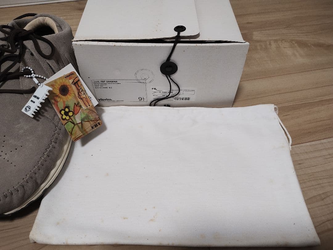 [未使用] VISVIM FBT SHAMAN SAND DEAD STOCK