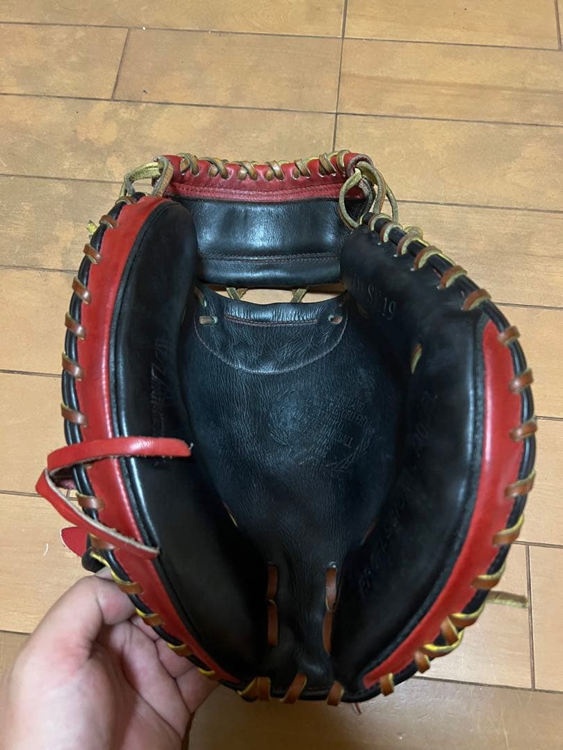 【即戦力】ハタケヤマ　軟式キャッチャーミット　甲斐拓也モデル