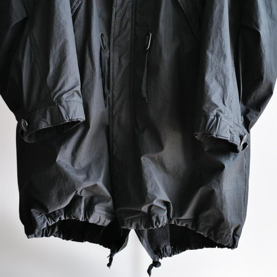 COMOLI 25AW コットンナイロン ミリタリーフーデッドコート SIze1