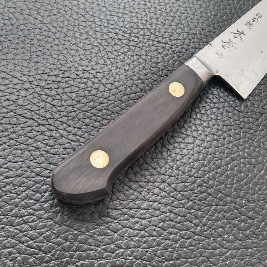 【週末限定特価】日本橋 木屋 牛刀 スウェーデン鋼 刃渡り210㎜